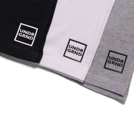 Box Logo Essential 3 Pack Logo T-Shirt | Underground Skate Shop