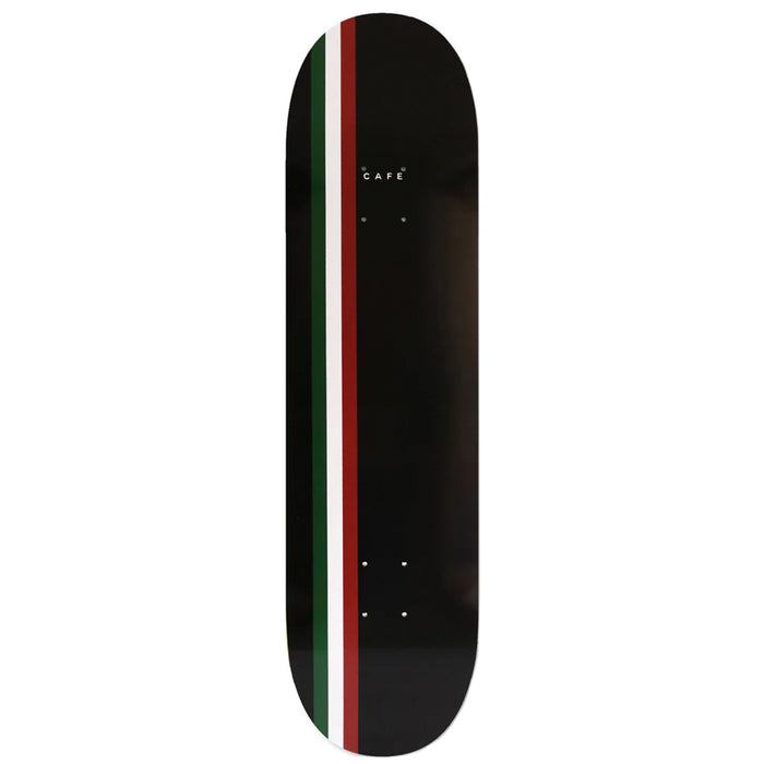 Cafe Deck - Stripe Deck 8.25" Black