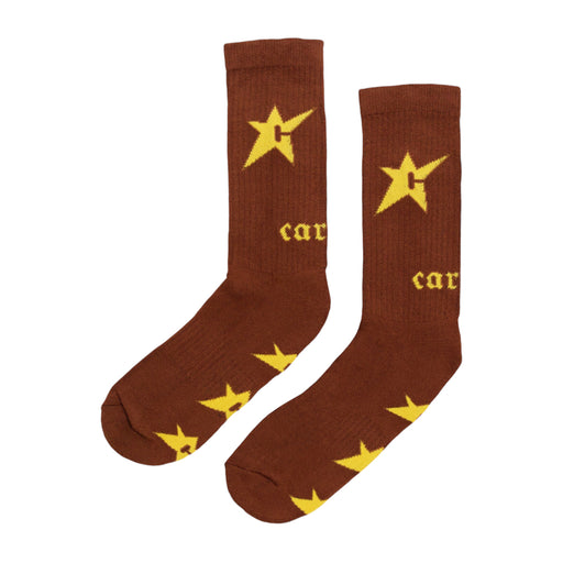 Carpet C-Star Socks - Brown