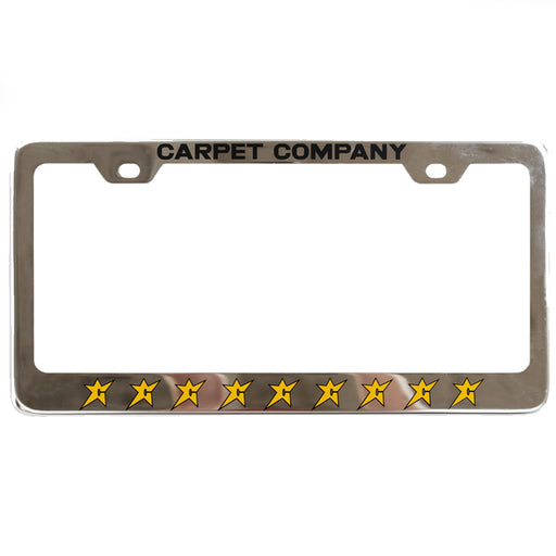 Carpet Company - License Plate Cover