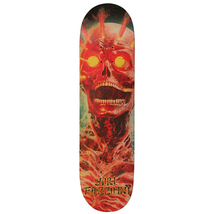 Deathwish Deck - Yuri Facchini Skull 8.25"