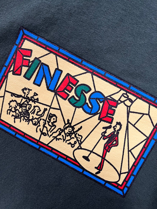 Finesse Stand-Up T-Shirt Green Detail