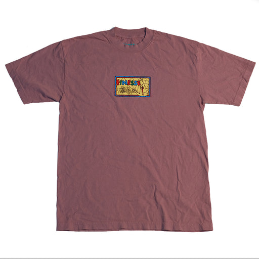 Finesse Stand-Up T-Shirt Mauve