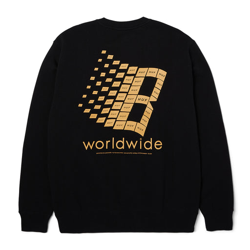 HUF x Bronze Crewneck - Black Back