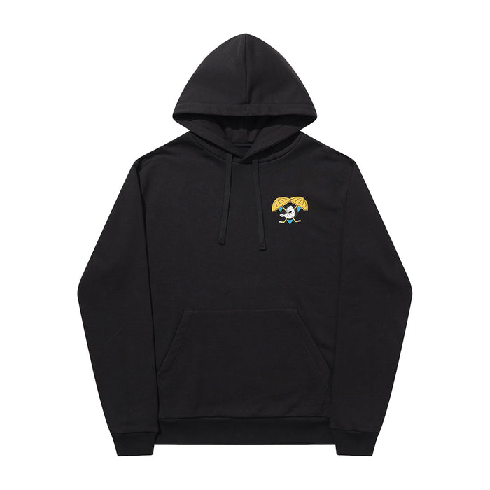 Hélas Mighty Hoodie - Black Front