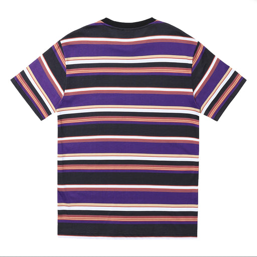 Hélas Rayures T-Shirt - Purple Back