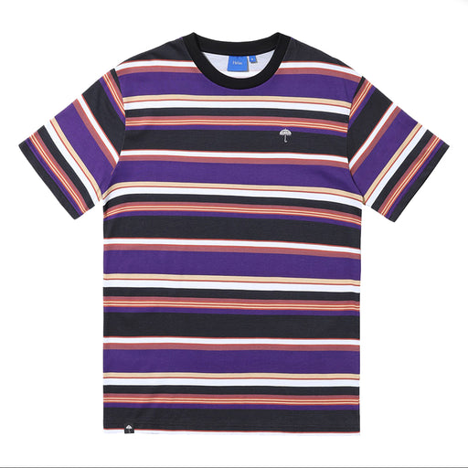 Hélas Rayures T-Shirt - Purple Front
