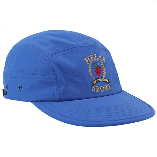 Hélas Sport 5 Panel Cap - Blue 1/4