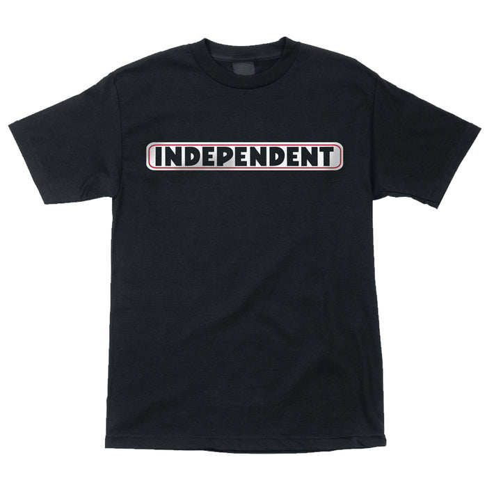 Independent Bar Logo T-Shirt - Black