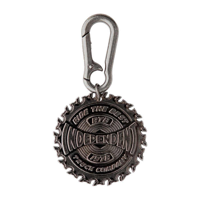 Independent Buzzsaw Keychain Front