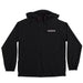 Independent Heights Hooded Windbreaker Jacket - Black Front