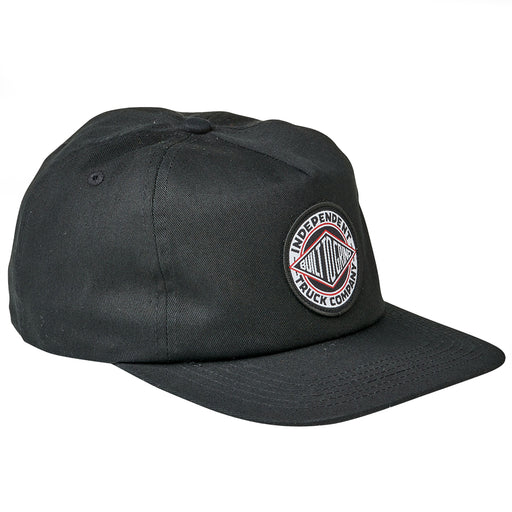 Independent Summit Unstructured Snap Back - Black Front