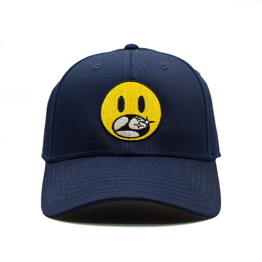 Limosine Smiley Strap Back - Navy