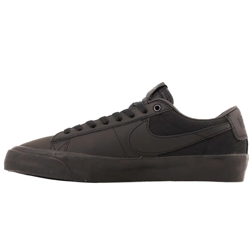 Nike SB Blazer GT Orange Label ISO - Triple Black Left