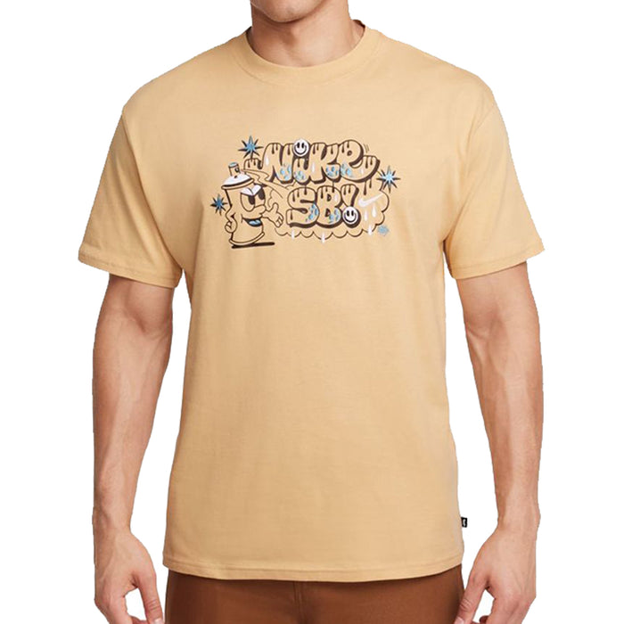 Nike SB M90 OC Spray Can T-Shirt - Sesame Front