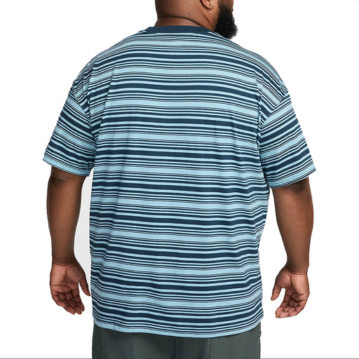 Nike SB M90 Striped Skate T-Shirt - Blue/Blue Back
