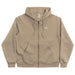 Nike SB Zip Up Logo Skate Hoodie - Tan Front