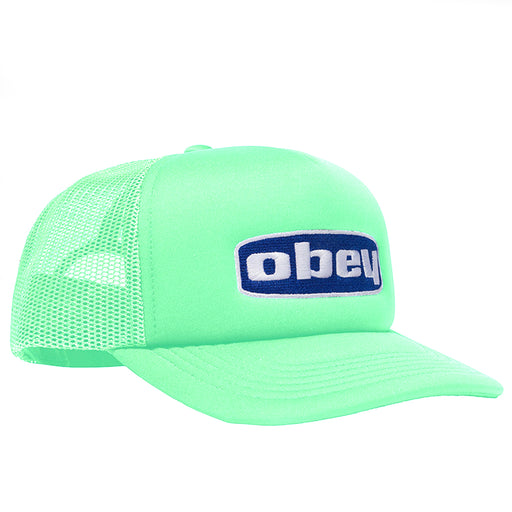 Obey Indirect Trucker - Kelly Green Front