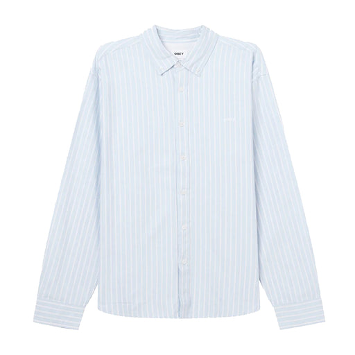 Obey Rowena Button Down - Blue Front