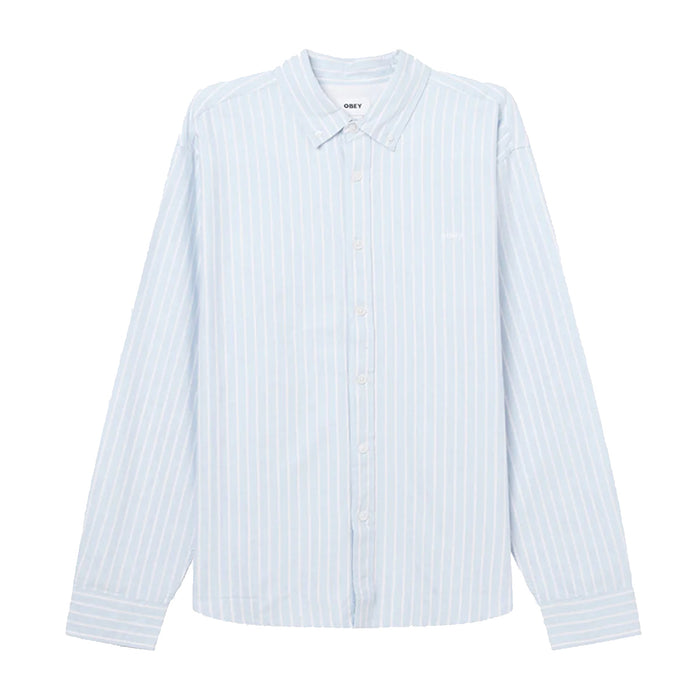 Obey Rowena Button Down - Blue Front