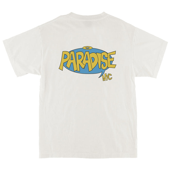 Paradise NYC Dinosaurs T-Shirt - White Back