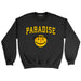 Paradise NYC Smiley Jesus Crew - Black Front