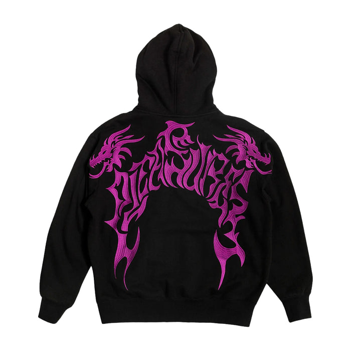 Pleasures Dragon Hoodie - Black Back