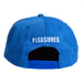 Pleasures x Shorty's Bar Snap Back - Royal Blue Back