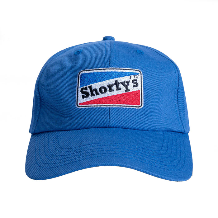 Pleasures x Shorty's Bar Snap Back - Royal Blue Front