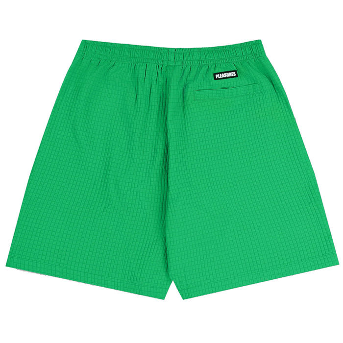 Pleasures x Shorty's Heart Shorts - Green Back