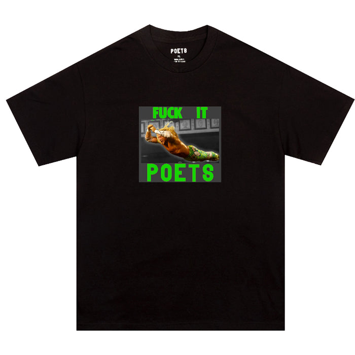 Poets Fuck It T-Shirt - Black