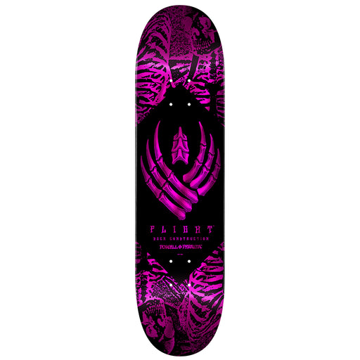 Powell & Peralta Flight Deck - Skeleton Pink Foil 8"