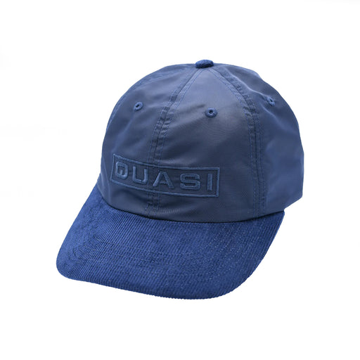 Quasi Eurotext 6 Panel Cap - Navy