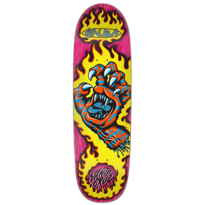 Santa Cruz Deck - Salba Tiger Hand 9.25" Shaped