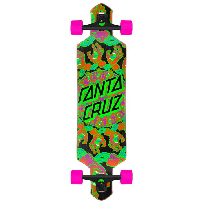 Santa Cruz Longboard - Mandala Hand Drop Down 36"