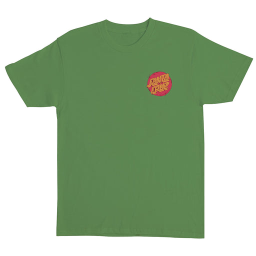 Santa Cruz Scrawl Brick T-Shirt - Green Front