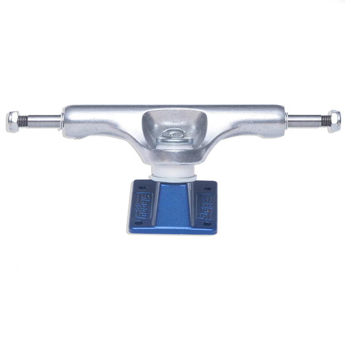 Slappy Inverted Hollow Light Trucks - Blue 8.5" (1 Pair) Back