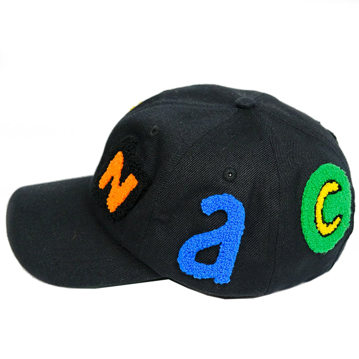 Snack Potluck Strap Back - Black