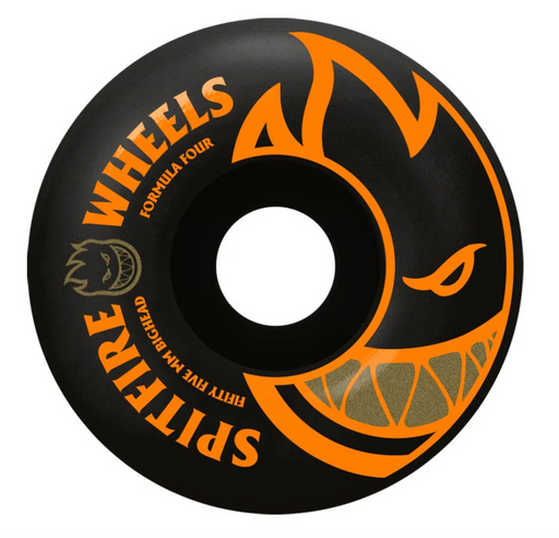 Spitfire Formula Four Bighead Wheels 99a Blk/Org 53