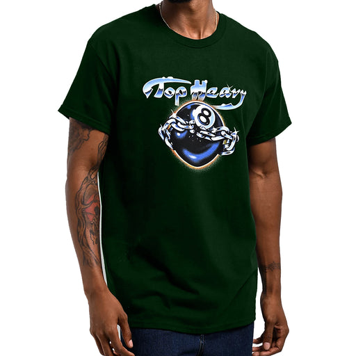 Top Heavy 8 Balled T-Shirt - Forest Green