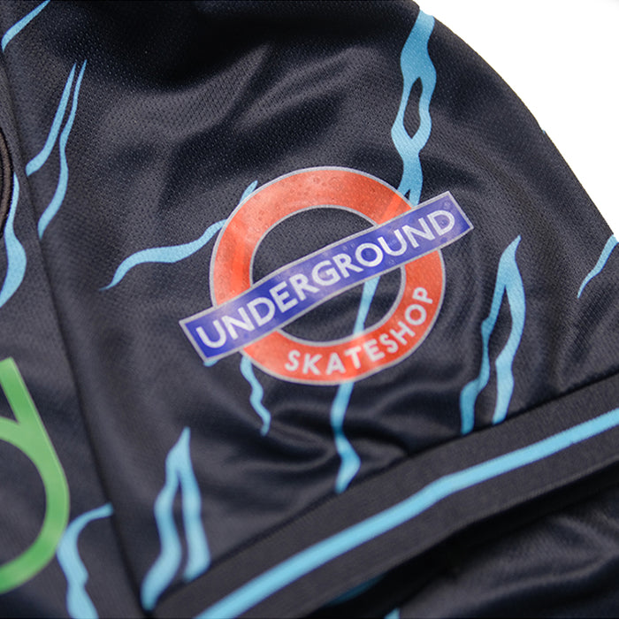 Underground Olympic Soccer Jersey - Blue Lightening