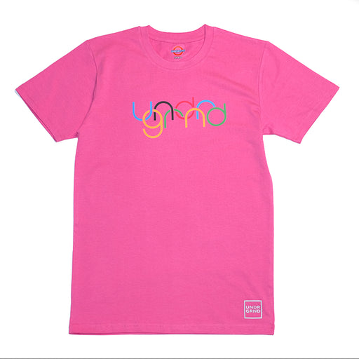 Underground Olympic T-Shirt - Hot Pink