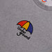 Underground Rainy Days Crew - Heather Grey Chest Detail