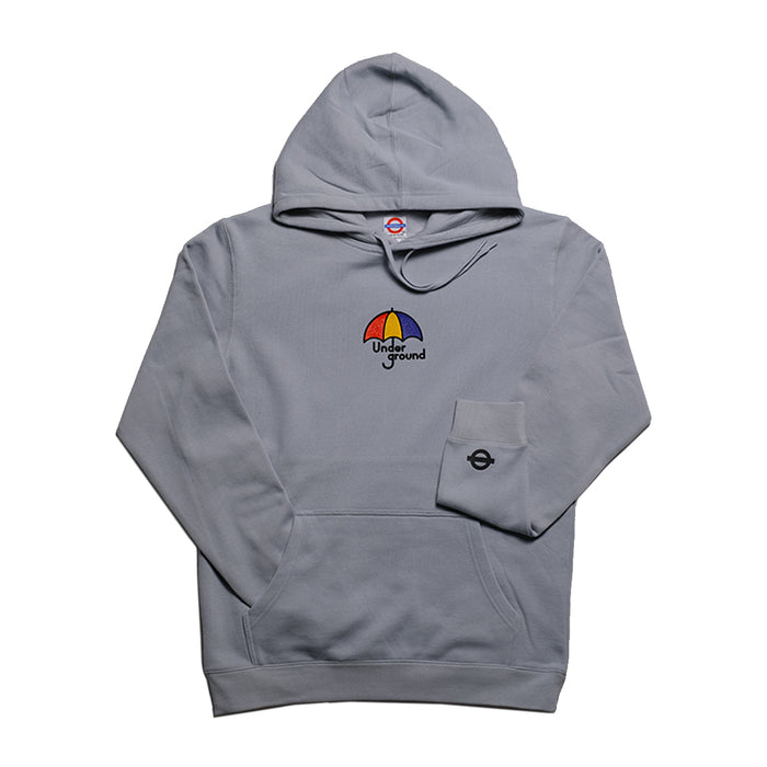 Underground Rainy Days Hoodie - Smoke Front