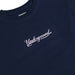 Underground Script Long Sleeve - Navy Detail