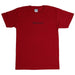 Underground Script T-Shirt - Cardinal Red Front