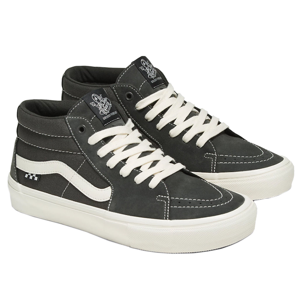 Vans sk8 mid discount grey