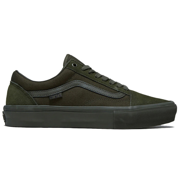 Vans Skate Old Skool - Mono Olive Right