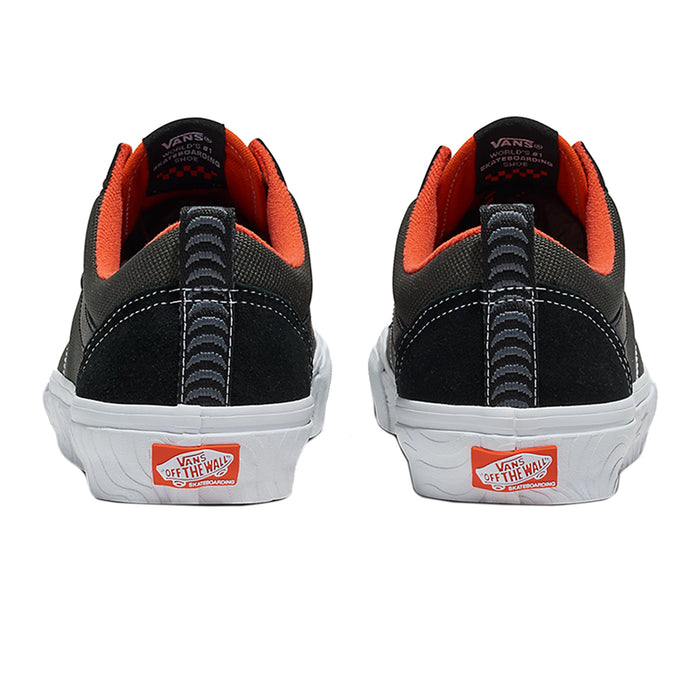 Vans Skate Old Skool x Spitfire - Black/Orange Heel