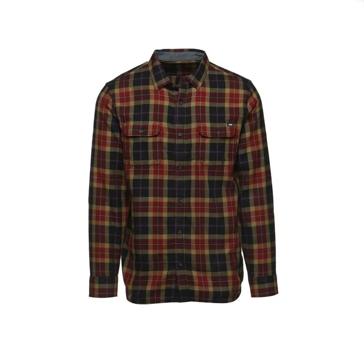 Vans Box Flannel Shirt Sycamore Black